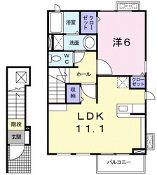 カトレア　Ｔ．Ｙ　Ⅱの物件間取画像